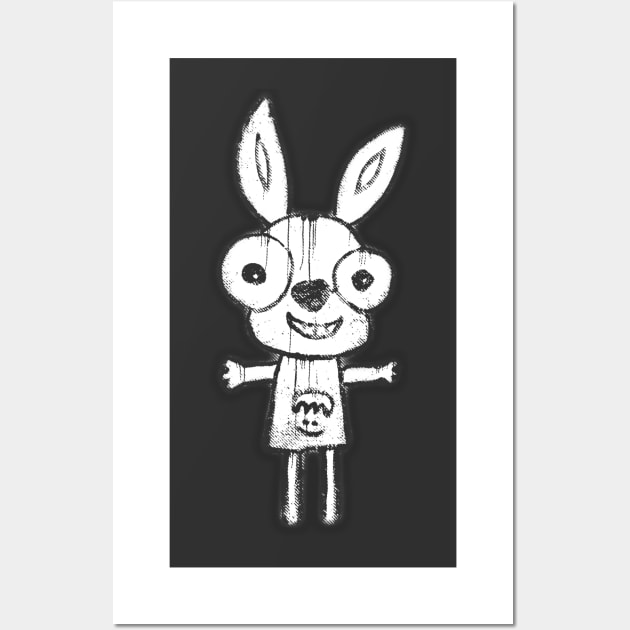 White Rabbit Wall Art by Urban_Vintage